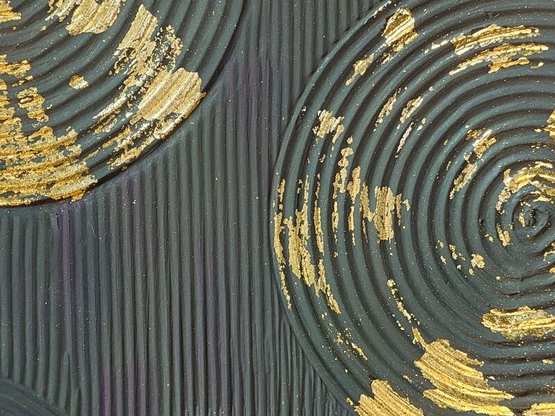 その他 黒金箔
