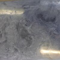 画像1754：カルチェ ラザータ　黒白 大理石調 ワックス磨き