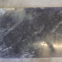 画像1762：カルチェ ラザータ　黒白 大理石調 ワックス磨き